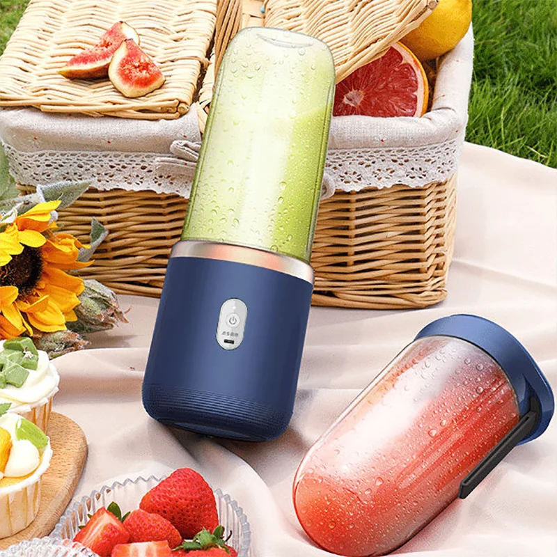 BlendBurst Personal Fruit Juicer with 6 Blades & USB Recharge